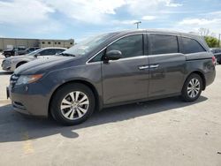 Salvage cars for sale at Wilmer, TX auction: 2016 Honda Odyssey EX