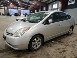 Salvage cars for sale at East Granby, CT auction: 2004 Toyota Prius