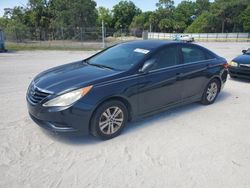 Salvage cars for sale from Copart Fort Pierce, FL: 2011 Hyundai Sonata GLS