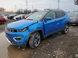 Salvage cars for sale from Copart Columbus, OH: 2021 Jeep Compass Limited