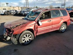 Subaru salvage cars for sale: 2005 Subaru Forester 2.5XS