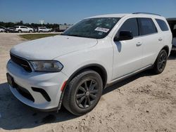 Salvage cars for sale from Copart Houston, TX: 2023 Dodge Durango SXT