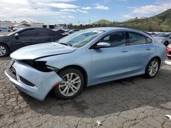 Salvage cars for sale at Colton, CA auction: 2015 Chrysler 200 Limited