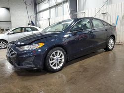 Salvage cars for sale from Copart Ham Lake, MN: 2020 Ford Fusion SE