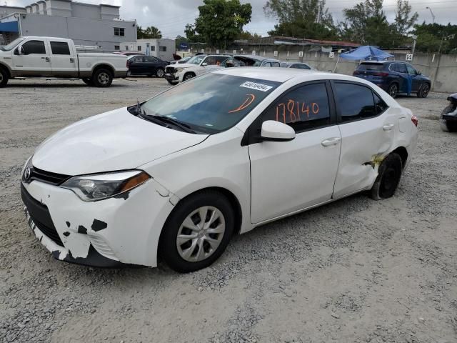 2016 Toyota Corolla L