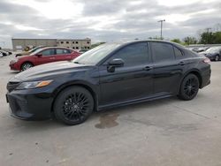 Salvage cars for sale at Wilmer, TX auction: 2020 Toyota Camry SE