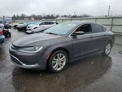 Salvage cars for sale from Copart Pennsburg, PA: 2015 Chrysler 200 Limited