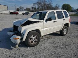 Salvage cars for sale from Copart Gastonia, NC: 2002 Jeep Liberty Limited