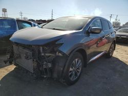 Salvage cars for sale from Copart Chicago Heights, IL: 2018 Nissan Murano S