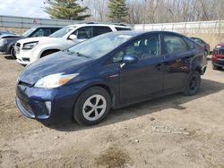 Vehiculos salvage en venta de Copart Davison, MI: 2015 Toyota Prius