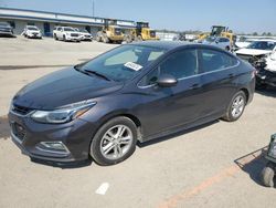 Salvage cars for sale at Harleyville, SC auction: 2017 Chevrolet Cruze LT