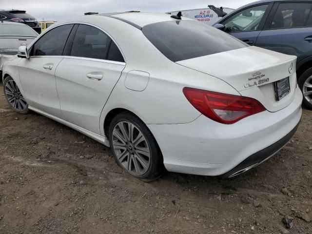 2018 Mercedes-Benz CLA 250 4matic