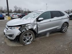 Salvage cars for sale at Fort Wayne, IN auction: 2016 Ford Edge Titanium