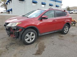 Salvage cars for sale from Copart Albuquerque, NM: 2013 Toyota Rav4 XLE