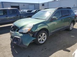 Salvage cars for sale at Vallejo, CA auction: 2013 Subaru Outback 2.5I Premium