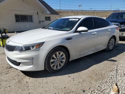 Salvage cars for sale at Northfield, OH auction: 2016 KIA Optima EX