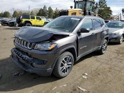 Salvage cars for sale at Denver, CO auction: 2018 Jeep Compass Latitude