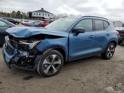 Salvage cars for sale at North Billerica, MA auction: 2024 Volvo XC40 Core