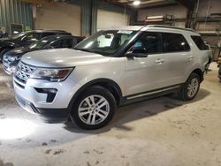 Salvage cars for sale at Eldridge, IA auction: 2018 Ford Explorer XLT