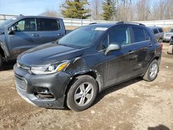 Salvage cars for sale from Copart Davison, MI: 2019 Chevrolet Trax 1LT