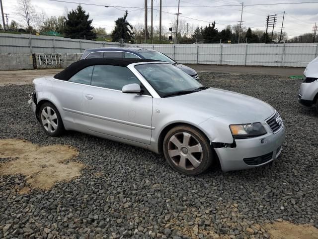 2004 Audi A4 1.8 Cabriolet