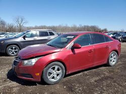 Salvage cars for sale from Copart Des Moines, IA: 2012 Chevrolet Cruze ECO