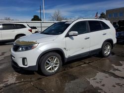Salvage cars for sale from Copart Littleton, CO: 2014 KIA Sorento LX