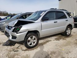 Salvage cars for sale at Franklin, WI auction: 2009 KIA Sportage LX