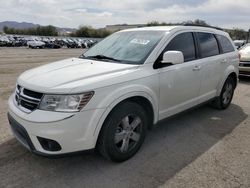 Salvage cars for sale at Las Vegas, NV auction: 2012 Dodge Journey SXT