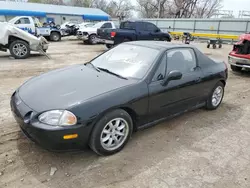 Salvage cars for sale at Wichita, KS auction: 1994 Honda Civic DEL SOL SI