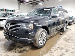 Salvage cars for sale at Elgin, IL auction: 2016 Lincoln Navigator L Select