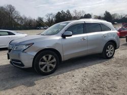 Acura salvage cars for sale: 2016 Acura MDX Advance