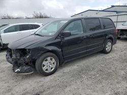 Salvage cars for sale from Copart Albany, NY: 2012 Dodge Grand Caravan SE