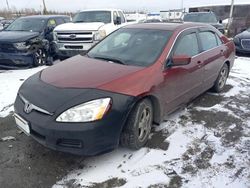 Salvage cars for sale from Copart Anchorage, AK: 2006 Honda Accord EX