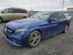 Salvage cars for sale at Ottawa, ON auction: 2021 Mercedes-Benz C 300 4matic