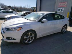 Salvage cars for sale at Duryea, PA auction: 2016 Ford Fusion S