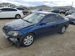 Salvage cars for sale at North Las Vegas, NV auction: 2001 Honda Civic SI