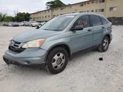 Honda CR-V LX salvage cars for sale: 2010 Honda CR-V LX