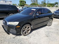 Audi Q3 salvage cars for sale: 2016 Audi Q3 Premium Plus