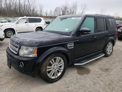 Salvage cars for sale at Leroy, NY auction: 2015 Land Rover LR4 HSE Luxury