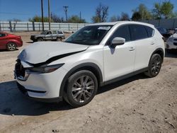 Salvage cars for sale at Oklahoma City, OK auction: 2019 Mazda CX-5 Grand Touring