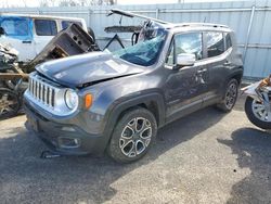 Salvage cars for sale from Copart Mcfarland, WI: 2018 Jeep Renegade Limited