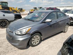 Salvage cars for sale at Houston, TX auction: 2016 Hyundai Accent SE