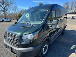 Salvage trucks for sale at East Granby, CT auction: 2019 Ford Transit T-350