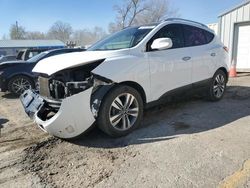 Salvage cars for sale at Wichita, KS auction: 2014 Hyundai Tucson GLS