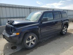 Salvage cars for sale from Copart Kansas City, KS: 2017 Jeep Patriot Latitude