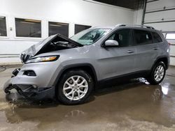 Jeep Grand Cherokee salvage cars for sale: 2015 Jeep Cherokee Latitude