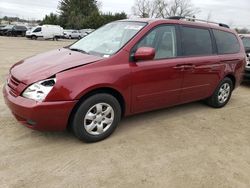 Salvage cars for sale from Copart Finksburg, MD: 2009 KIA Sedona EX