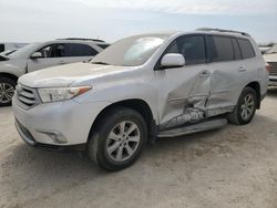 Toyota Highlander salvage cars for sale: 2013 Toyota Highlander Base