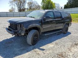 Salvage cars for sale at Gastonia, NC auction: 2012 Chevrolet Suburban K1500 LT